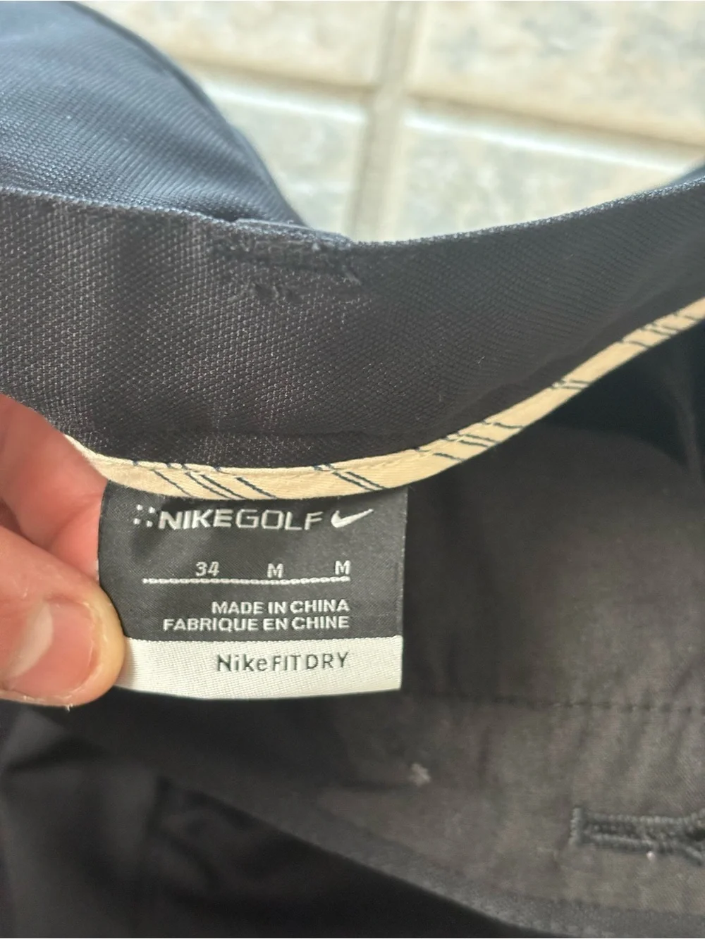 Y2K  NIKE GOLF PLEATED BAGGY SHORTS